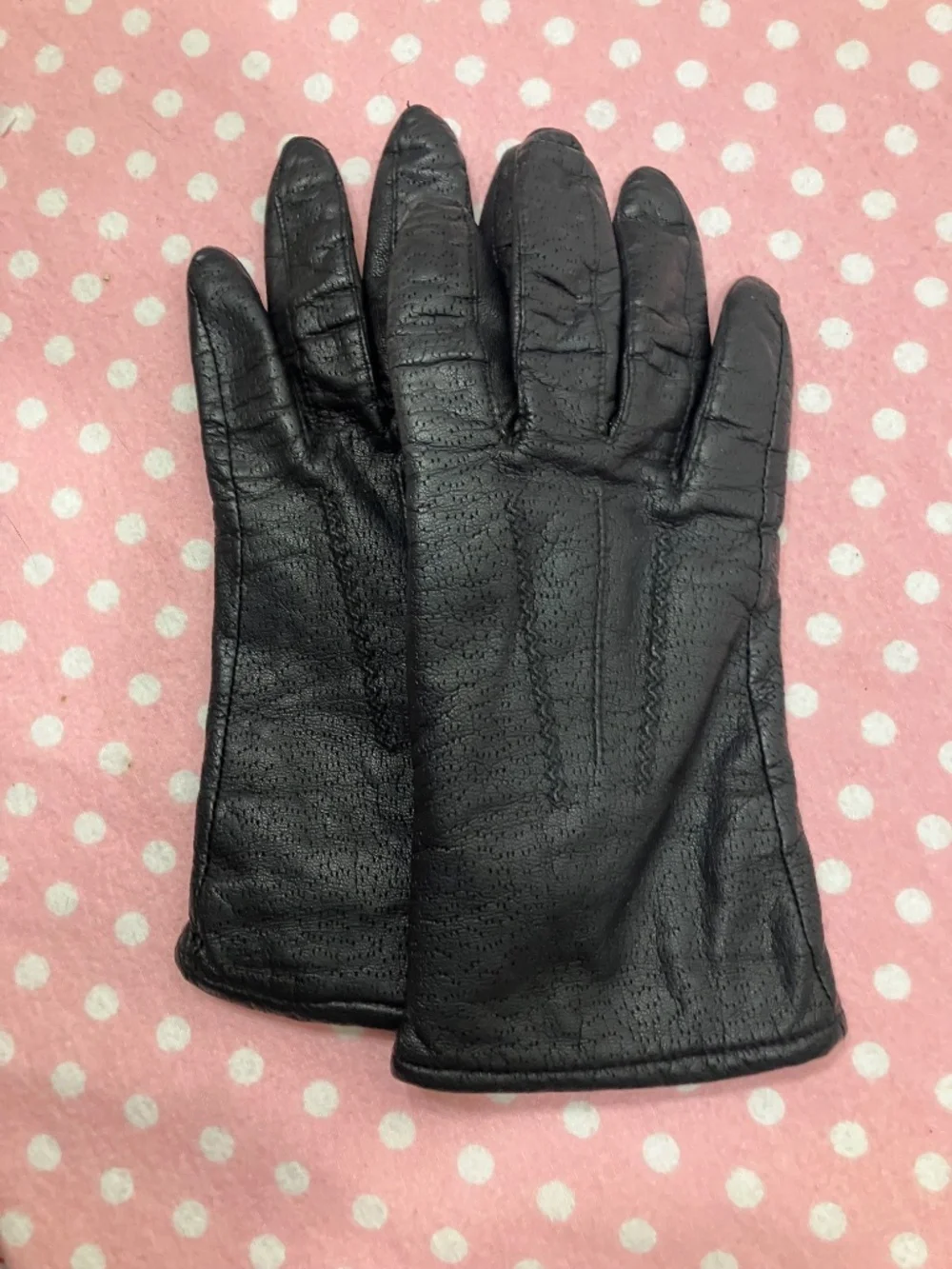 Vintage Fownes Leather gloves 7 1/2